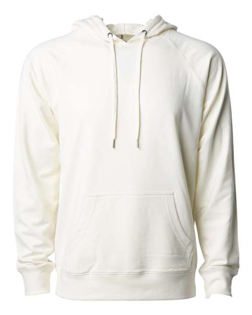 Load image into Gallery viewer, Unisex Icon Lightweight Loopback Terry Hooded Sweatshirt - Bone
