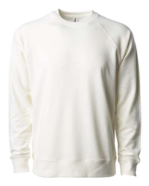 Load image into Gallery viewer, Unisex Icon Lightweight Loopback Terry Crewneck Sweatshirt - Bone
