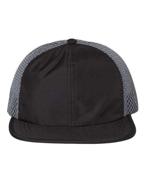 Load image into Gallery viewer, Richardson 935 Rogue Wide Set Mesh Cap - Black/ Charcoal