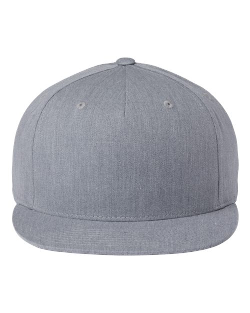 Load image into Gallery viewer, Richardson 255 Pinch Front Structured Snapback Trucker Cap - Heather Grey