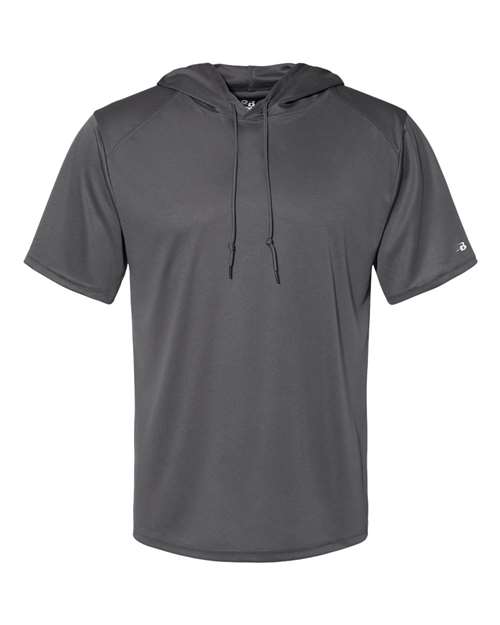 Load image into Gallery viewer, Badger 4123 Men's B-Core Hooded T-Shirt - Graphite