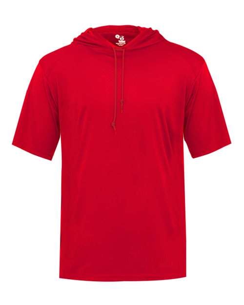 Load image into Gallery viewer, Badger 4123 Men's B-Core Hooded T-Shirt - Red