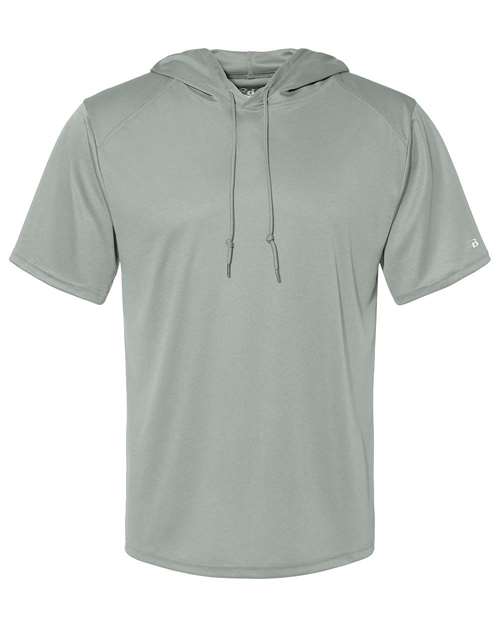 Load image into Gallery viewer, Badger 4123 Men's B-Core Hooded T-Shirt - Silver