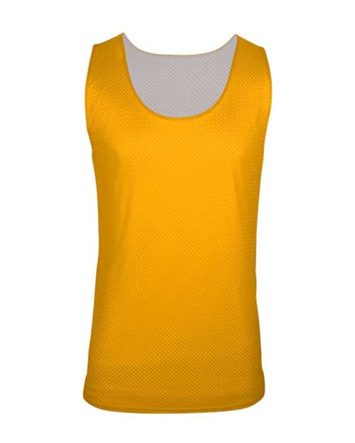 Load image into Gallery viewer, C2 Sport 5729 Men's Reversible Mesh Tank - Gold/ White