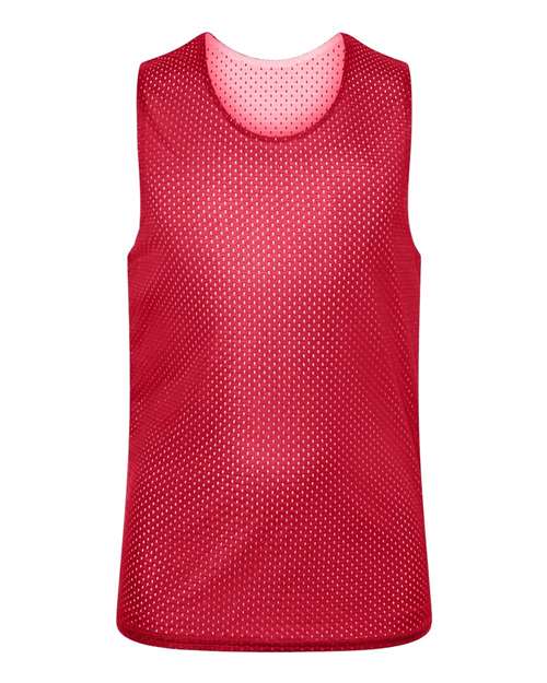 Load image into Gallery viewer, C2 Sport 5228 Youth Reversible Mesh Tank - Red/ White