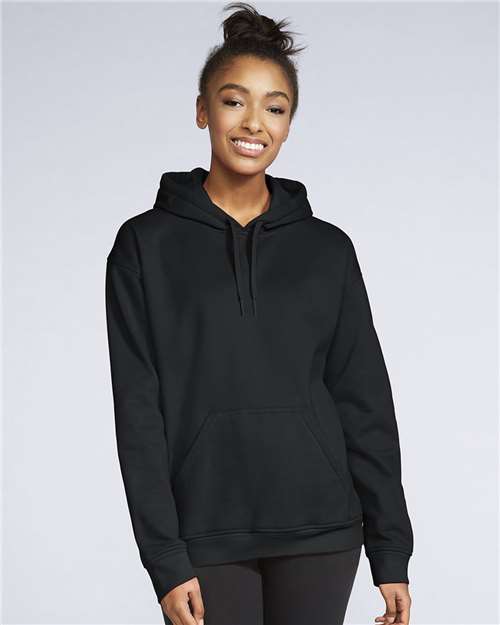 Load image into Gallery viewer, Unisex Softstyle® Midweight Hooded Sweatshirt — product photo 3