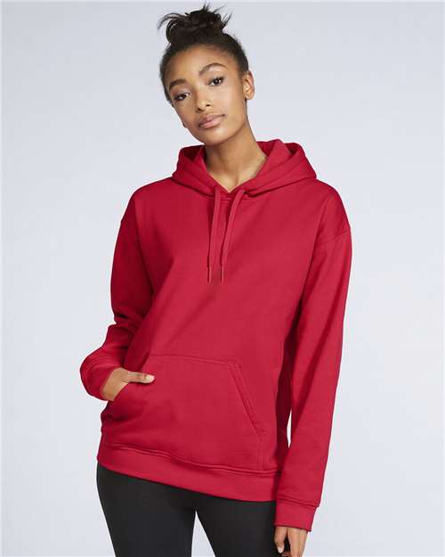 Load image into Gallery viewer, Unisex Softstyle® Midweight Hooded Sweatshirt — product photo 26