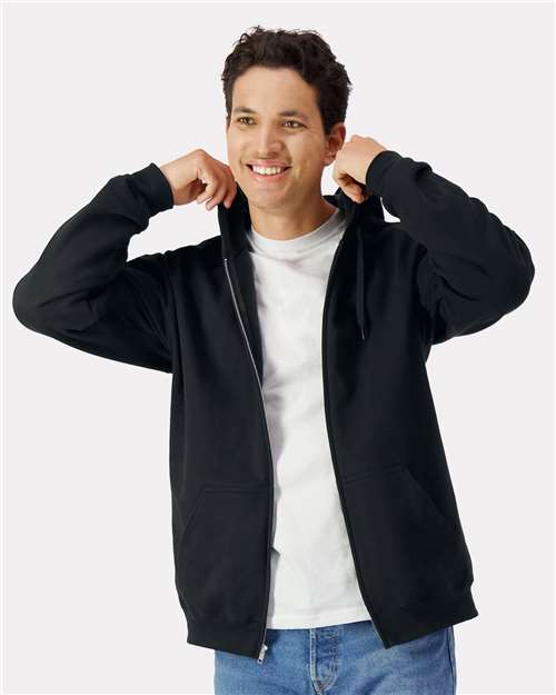 Load image into Gallery viewer, Unisex Softstyle® Full-Zip Hooded Sweatshirt — product photo 1