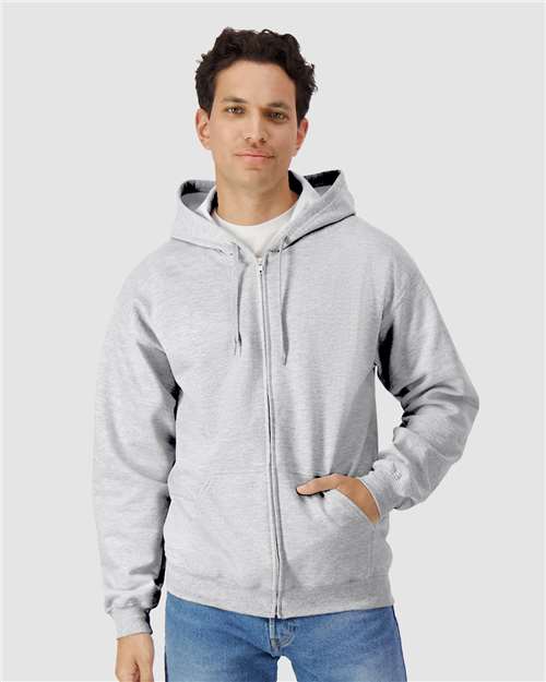 Load image into Gallery viewer, Unisex Softstyle® Full-Zip Hooded Sweatshirt — product photo 11
