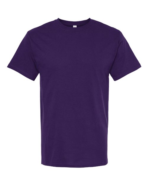 Load image into Gallery viewer, M&O 4800 Men's Gold Soft Touch T-Shirt - Purple