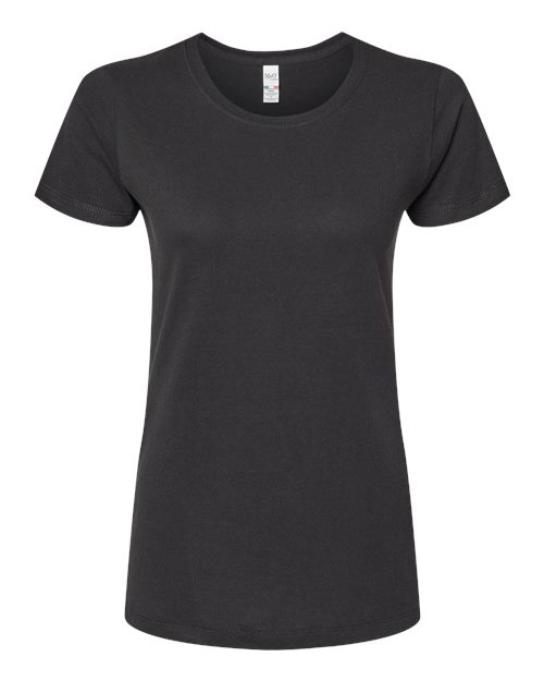 Load image into Gallery viewer, M&O 4810 Women's Gold Soft Touch T-Shirt - Black