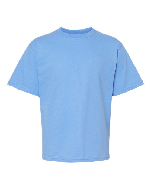 Load image into Gallery viewer, M&O 4850 Youth Gold Soft Touch T-Shirt - Carolina Blue