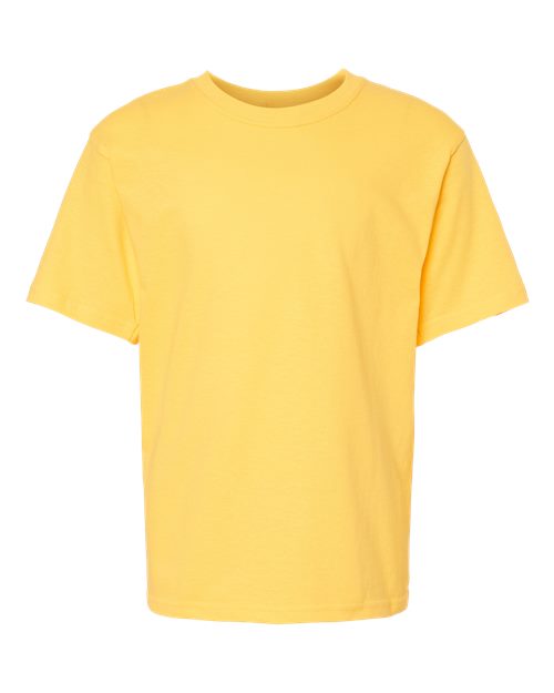 Load image into Gallery viewer, M&O 4850 Youth Gold Soft Touch T-Shirt - Yellow
