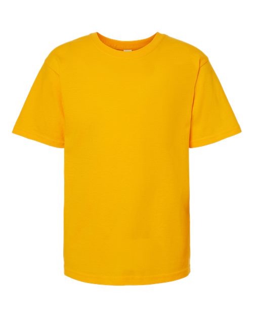 Load image into Gallery viewer, M&O 4850 Youth Gold Soft Touch T-Shirt - Gold