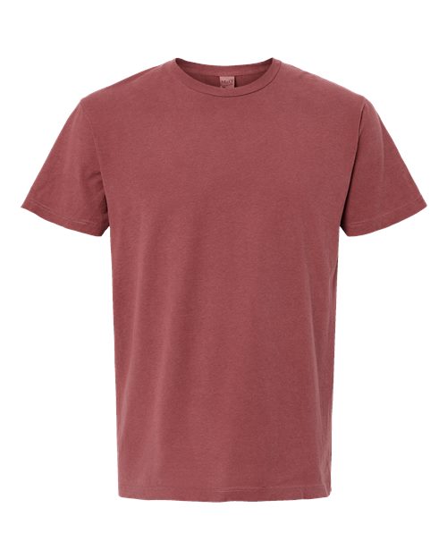 Load image into Gallery viewer, M&O 6500M Unisex Vintage Garment-Dyed T-Shirt - Brick