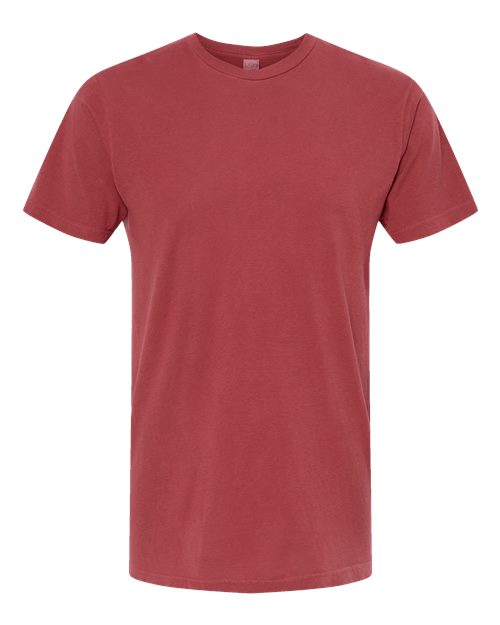 Load image into Gallery viewer, M&O 6500M Unisex Vintage Garment-Dyed T-Shirt - Crimson