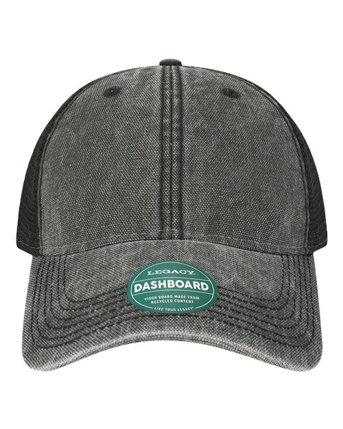 Load image into Gallery viewer, LEGACY DTA Dashboard Trucker Cap - Black