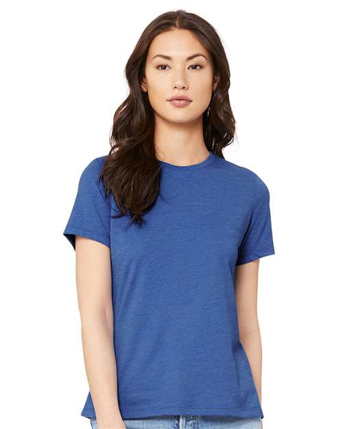 Load image into Gallery viewer, Women’s Relaxed Fit Heather CVC Tee — product photo 32