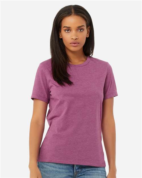 Load image into Gallery viewer, Women’s Relaxed Fit Heather CVC Tee — product photo 12