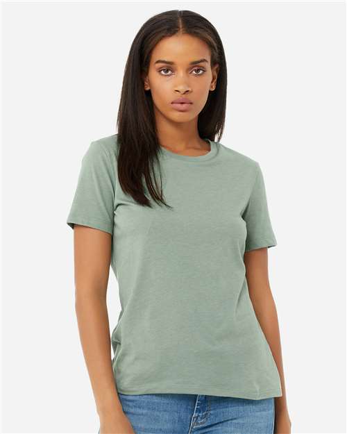 Load image into Gallery viewer, Women’s Relaxed Fit Heather CVC Tee — product photo 26
