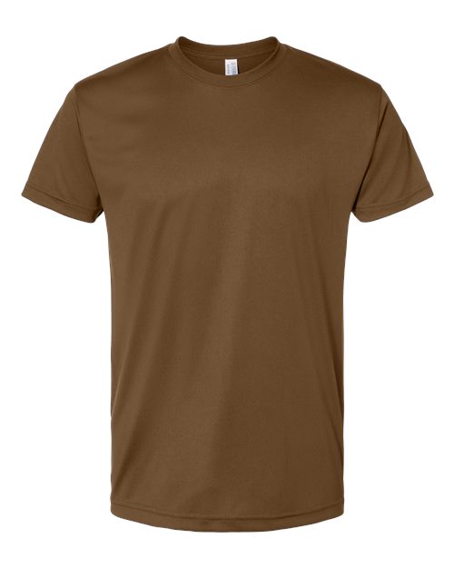 Load image into Gallery viewer, Unisex USA-Made Performance T-Shirt - Coyote Brown