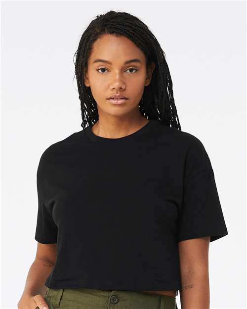 Load image into Gallery viewer, Women's Jersey Crop Tee — product photo 2