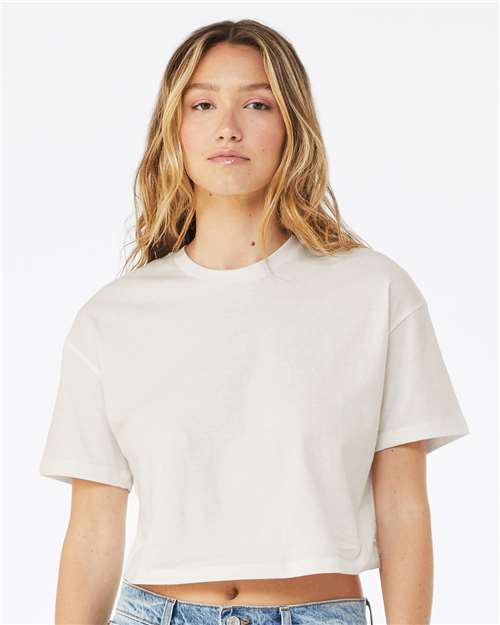 Load image into Gallery viewer, Women's Jersey Crop Tee — product photo 5