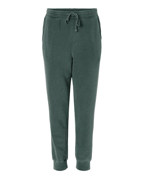 Load image into Gallery viewer, Independent Trading Co. PRM50PTPD Unisex Pigment-Dyed Fleece Sweatpants - Pigment Alpine Green