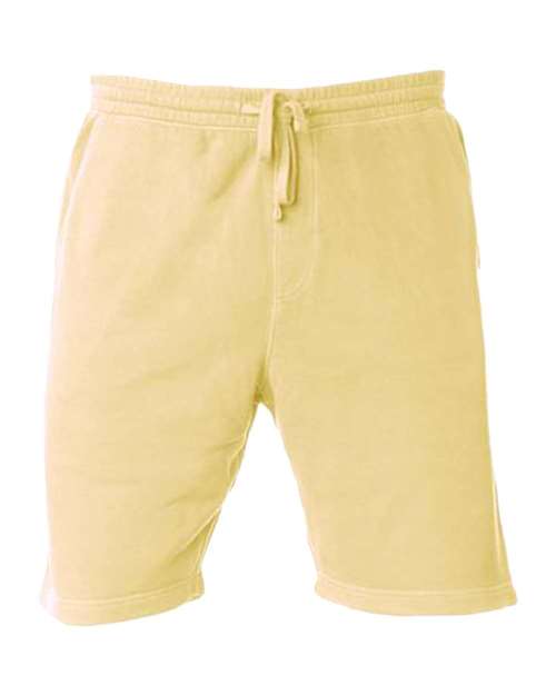 Load image into Gallery viewer, Independent Trading Co. PRM50STPD Unisex Pigment-Dyed Fleece Shorts - Pigment Yellow