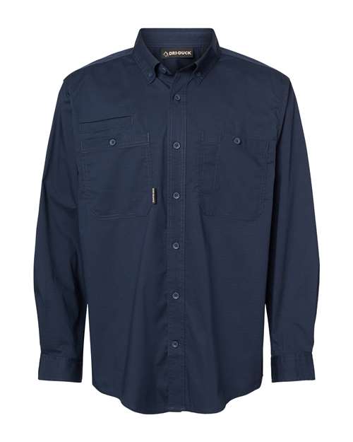 Load image into Gallery viewer, DRI DUCK 4450 Men's Craftsman Woven Shirt - Deep Blue