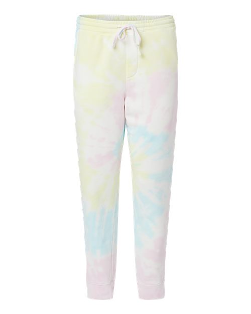 Load image into Gallery viewer, Independent Trading Co. PRM50PTTD Unisex Tie-Dyed Fleece Sweatpants - Tie Dye Sunset Swirl