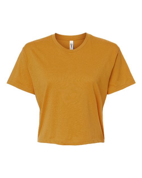 Load image into Gallery viewer, Women's Ideal Crop Top - Antique Gold