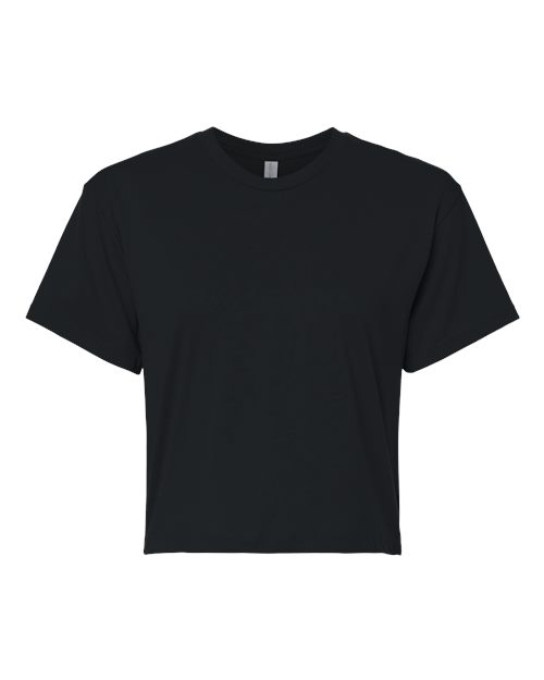 Load image into Gallery viewer, Women's Ideal Crop Top - Black