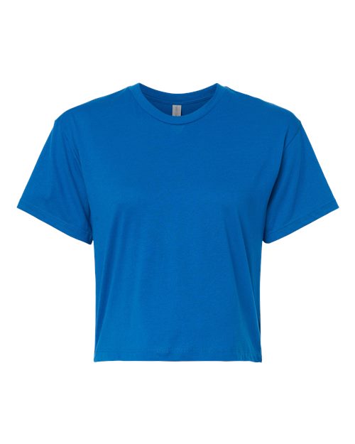 Load image into Gallery viewer, Women's Ideal Crop Top - Royal