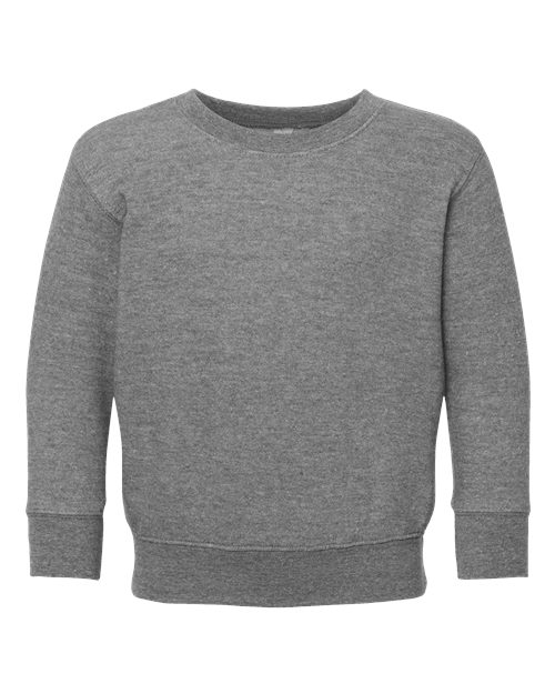 Load image into Gallery viewer, Toddler Fleece Crewneck Sweatshirt - Granite Heather