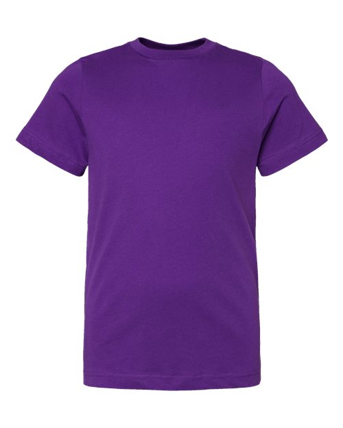 Load image into Gallery viewer, LAT 6101 Youth Fine Jersey Tee - Pro Purple