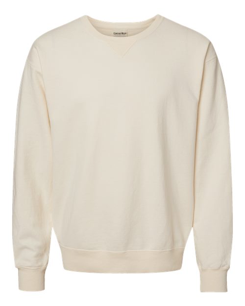 Load image into Gallery viewer, Unisex Garment-Dyed Crewneck Sweatshirt - Parchment
