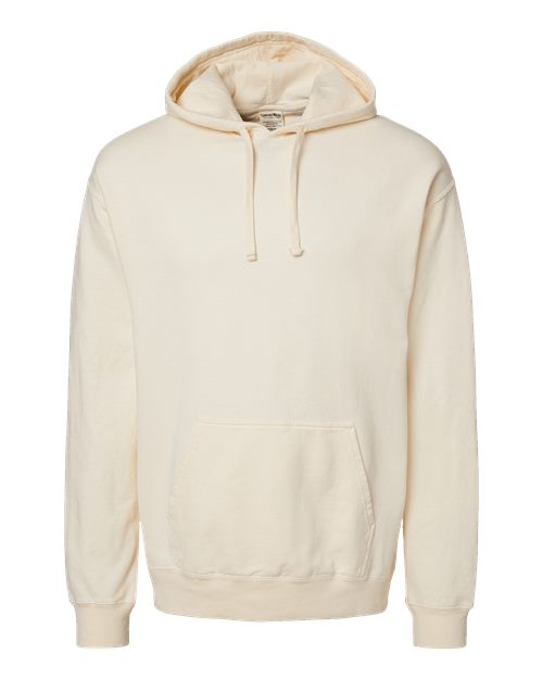 Load image into Gallery viewer, Unisex Garment-Dyed Hooded Sweatshirt - Parchment