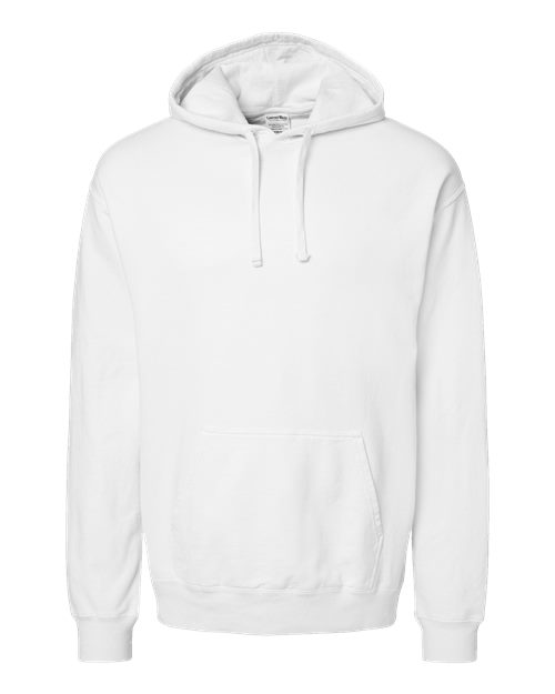 Load image into Gallery viewer, Unisex Garment-Dyed Hooded Sweatshirt - White