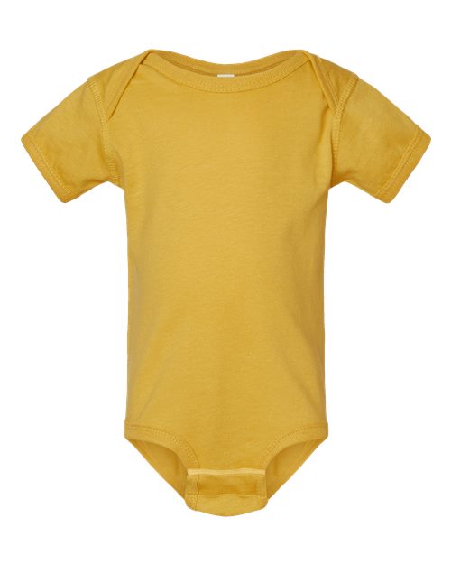 Load image into Gallery viewer, Infant Fine Jersey Bodysuit - Mustard
