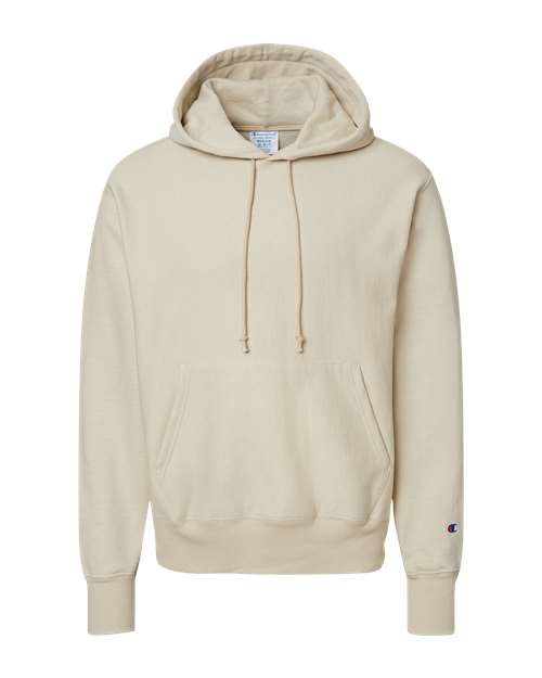 Load image into Gallery viewer, Unisex Reverse Weave® Hooded Sweatshirt - Sand