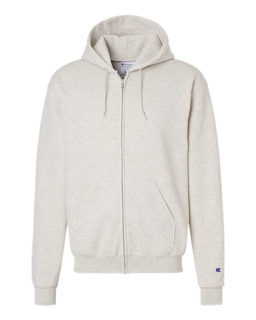 Load image into Gallery viewer, Unisex Powerblend® Full-Zip Hooded Sweatshirt - Oatmeal Heather