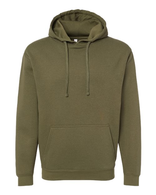 Load image into Gallery viewer, LAT 6926 Unisex Elevated Fleece Hoodie Sweatshirt - Military Green