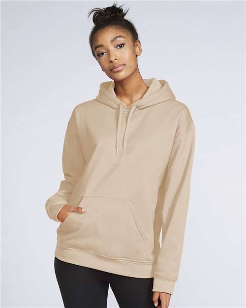 Load image into Gallery viewer, Unisex Softstyle® Midweight Hooded Sweatshirt — product photo 29