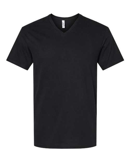 Load image into Gallery viewer, Unisex CVC V-Neck Tee - Black