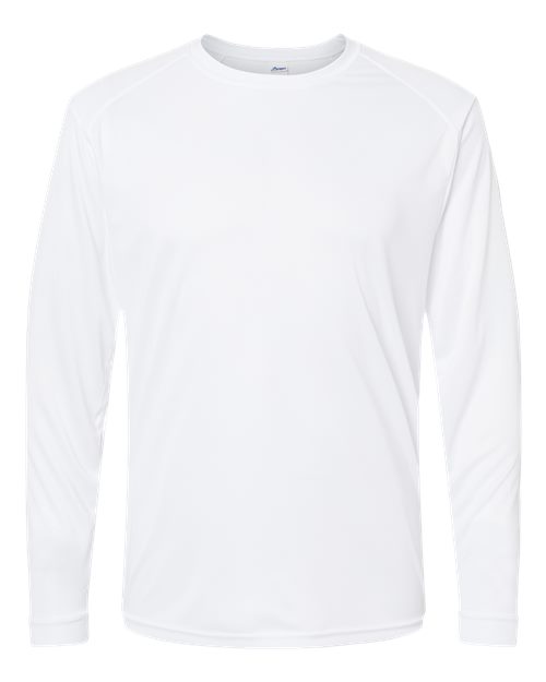 Load image into Gallery viewer, Paragon 210 Unisex Long Islander Performance Long Sleeve T-Shirt - White