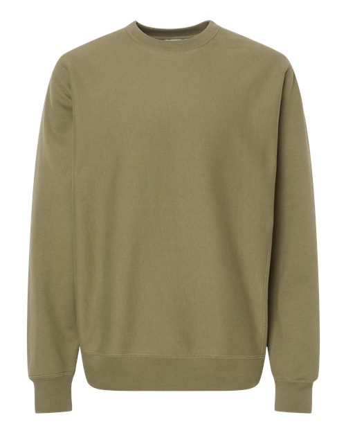 Load image into Gallery viewer, Unisex Legend Premium Heavyweight Cross-Grain Crewneck Sweatshirt - Olive