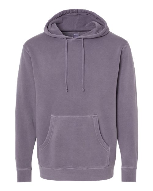 Load image into Gallery viewer, Unisex Midweight Pigment-Dyed Hooded Sweatshirt - Pigment Plum