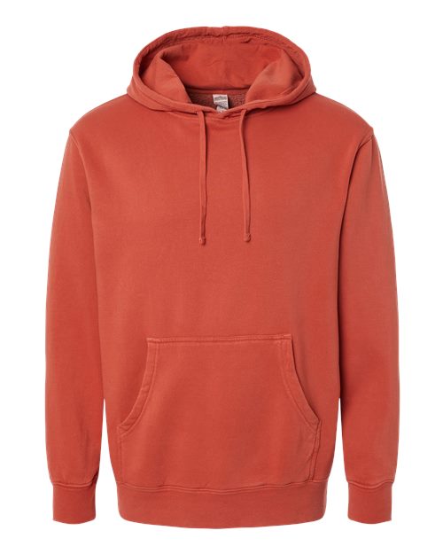 Load image into Gallery viewer, Unisex Midweight Pigment-Dyed Hooded Sweatshirt - Pigment Amber