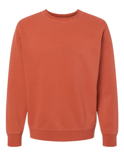 Load image into Gallery viewer, Unisex Midweight Pigment-Dyed Crewneck Sweatshirt - Pigment Amber